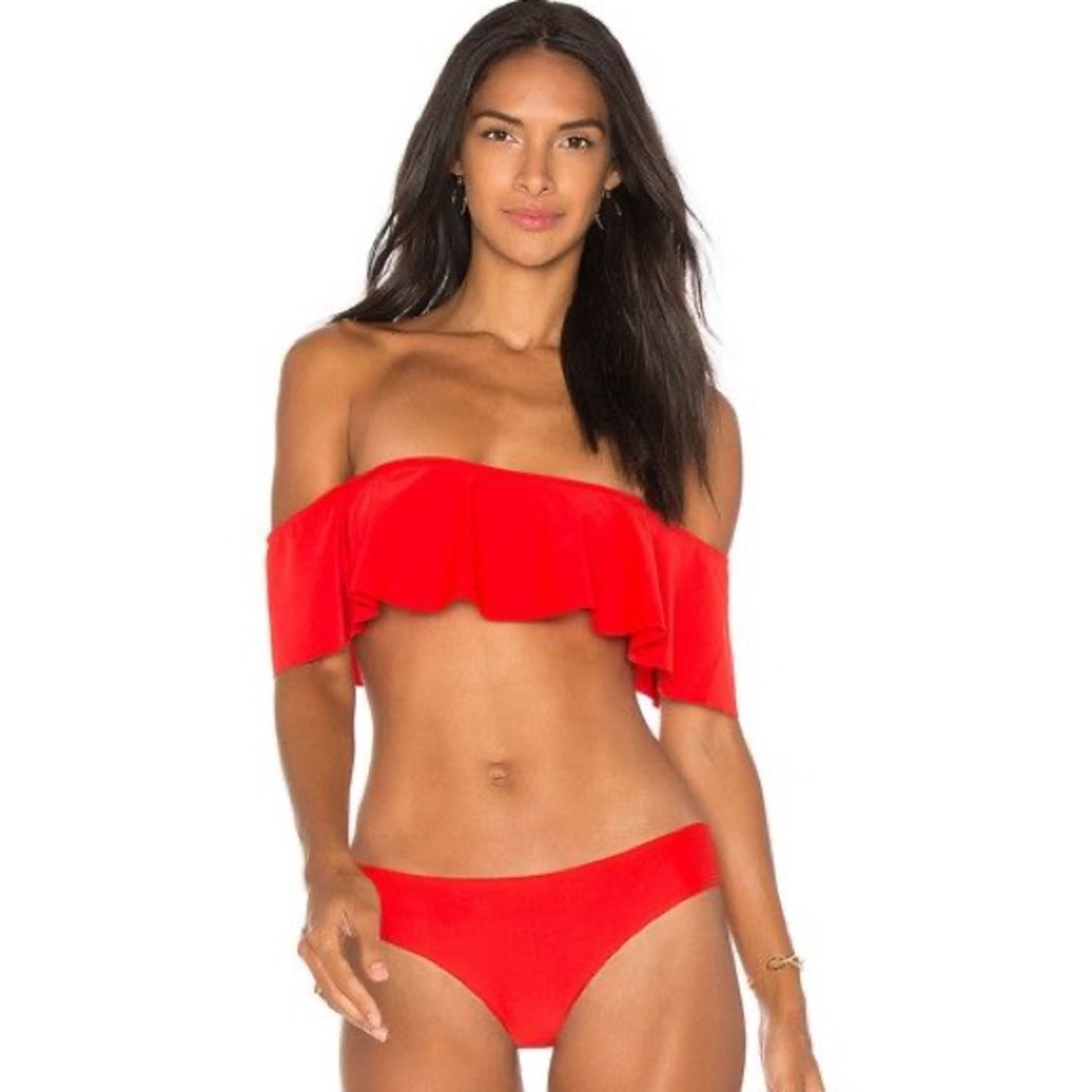 Revolve Beach Riot Bandeau Swim Top - Picture 4 of 5